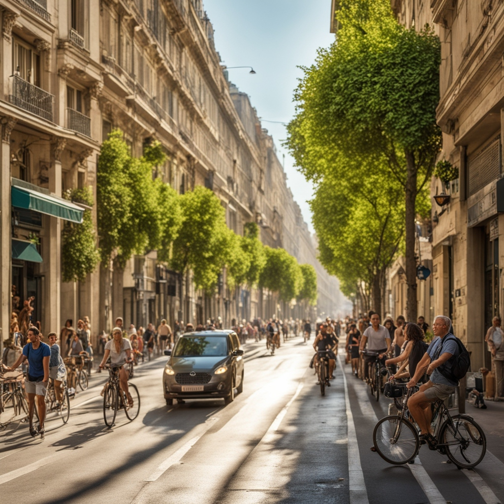 Image d'un paysaga crée par IA